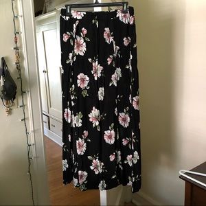 Fashion Nova Double Slit Maxi Skirt